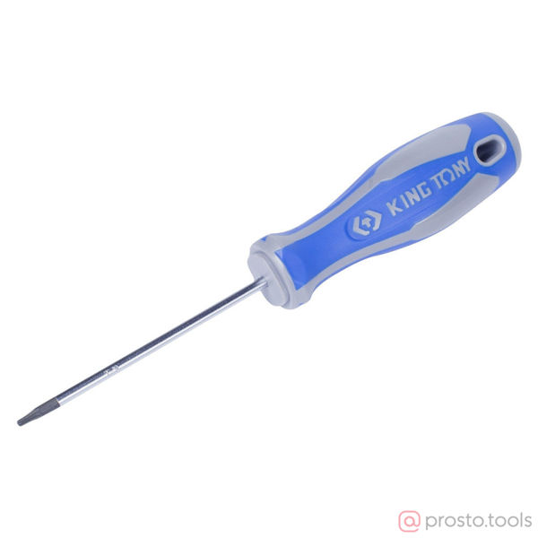 Изображение Отвертка Torx 75мм T9 с отверстием (KING TONY)