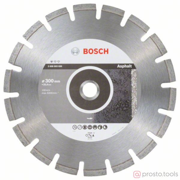 Изображение Диск алмазный 300х25,4 Sft Asphalt (до окончания) //BOSCH