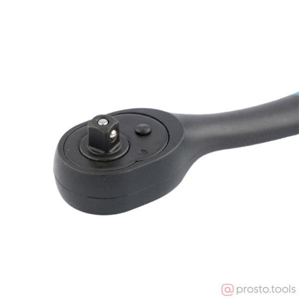 Изображение Трещотка 1/4" 72 зуба с быстрым сбросом, 2-х комп.рукоятка GROSS