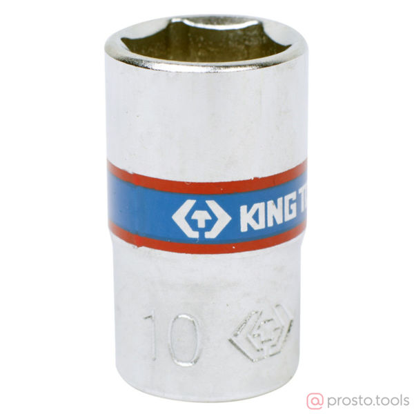 Изображение Головка торц. 1/4" 10мм 6-гран. (KING TONY)