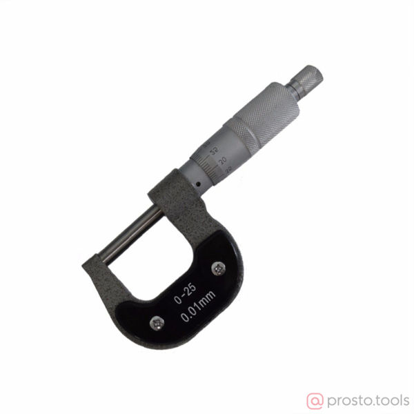 Изображение Микрометр гладкий МК-50-1 (пр-во Guilin Measuring) //GRIFF