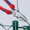 Изображение Плоскогубцы 240 мм силовые Linemans Pliers фосфат., черного цвета //KNIPEX