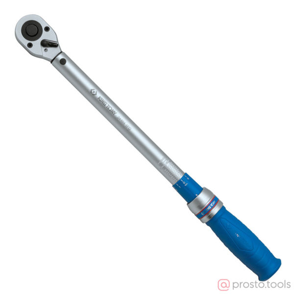Изображение Ключ динамометрический 1/2" 40-210Нм 24 зубца, флажковый переключатель (KING TONY)