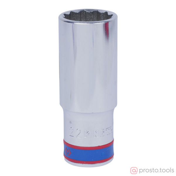Изображение Головка торц. 1/2" 22мм 12-гран. глубокая (KING TONY)