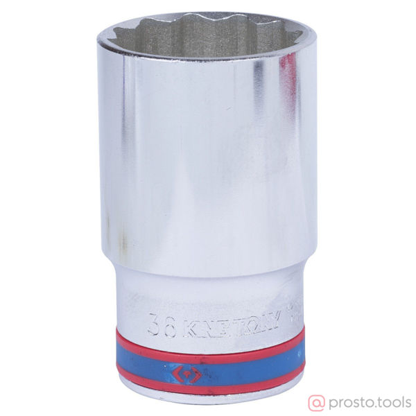 Изображение Головка торц. 1/2" 36мм 12-гран. глубокая (KING TONY)