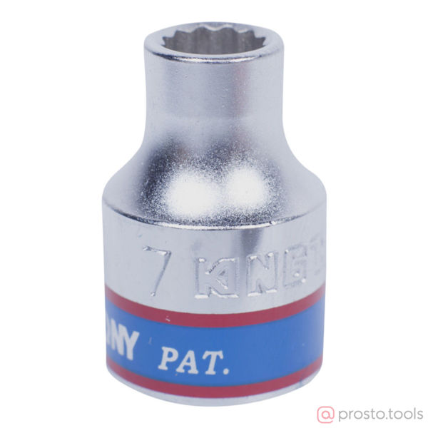 Изображение Головка торц. 3/8" 7мм 12-гран. (KING TONY)