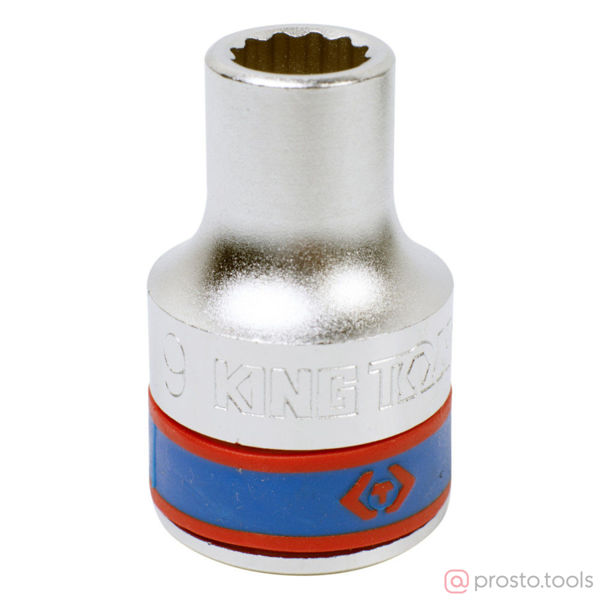 Изображение Головка торц. 1/2" 9мм 12-гран. (KING TONY)