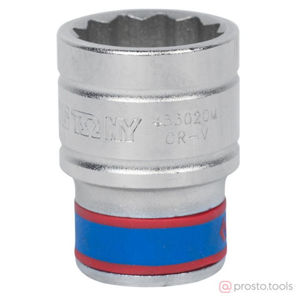 Изображение Головка торц. 1/2" 20мм 12-гран. (KING TONY)