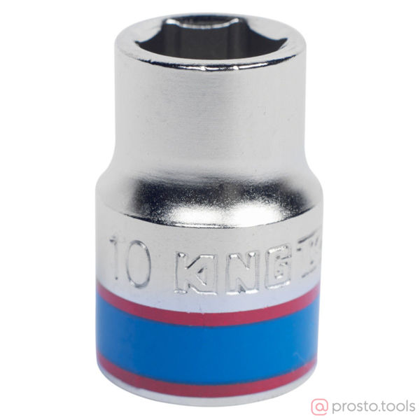 Изображение Головка торц. 3/8" 10мм 6-гран. (KING TONY)