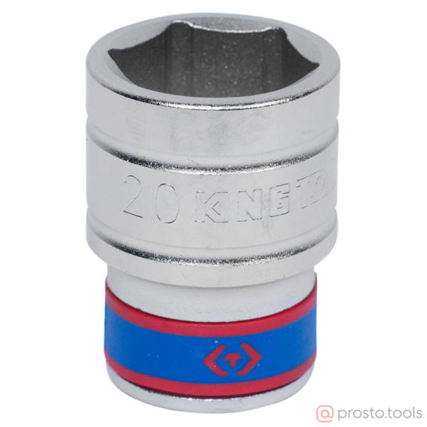 Изображение Головка торц. 1/2" 20мм 6-гран. (KING TONY)