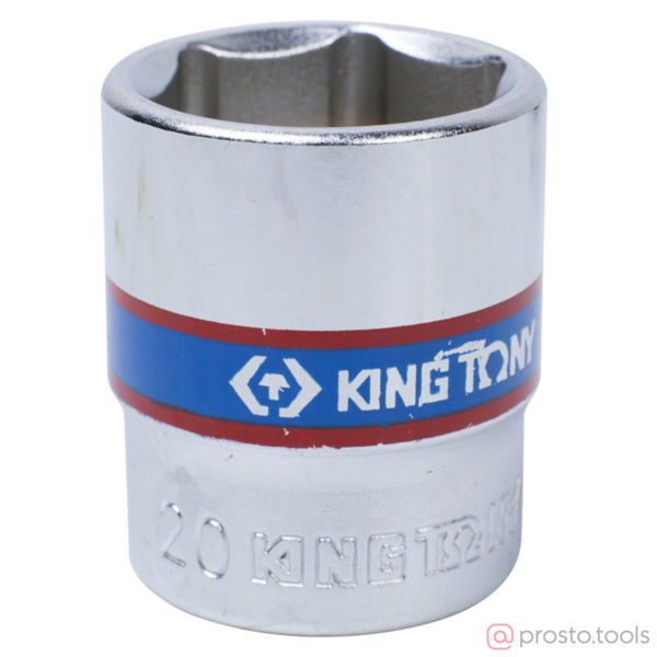 Изображение Головка торц. 3/8" 20мм 6-гран. (KING TONY)