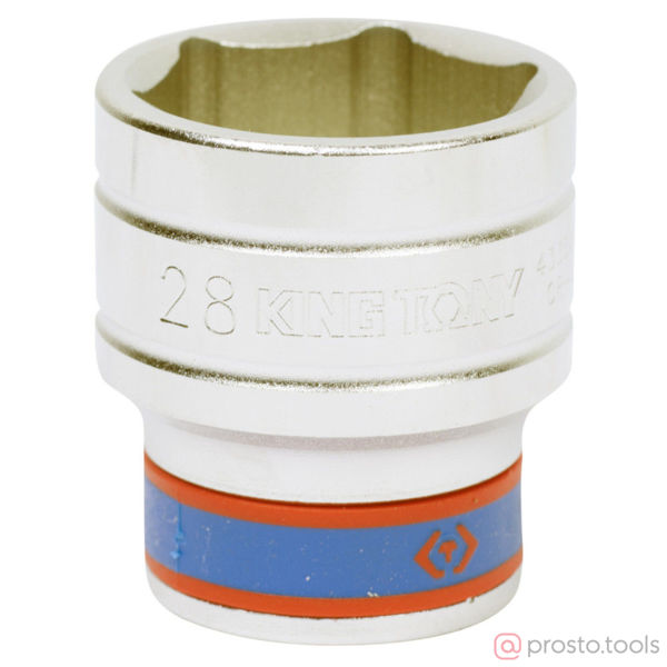 Изображение Головка торц. 1/2" 28мм 6-гран. (KING TONY)