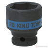 Изображение Головка ударная 1/2" 28мм 6-гран. (KING TONY)