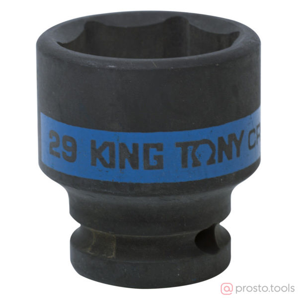 Изображение Головка ударная 1/2" 29мм 6-гран. (KING TONY)