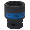 Изображение Головка ударная 1/2" 27мм 12-гран. (KING TONY)
