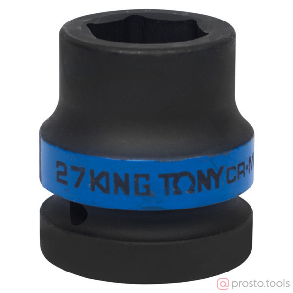 Изображение Головка ударная 1" 27мм 6-гран. (KING TONY)