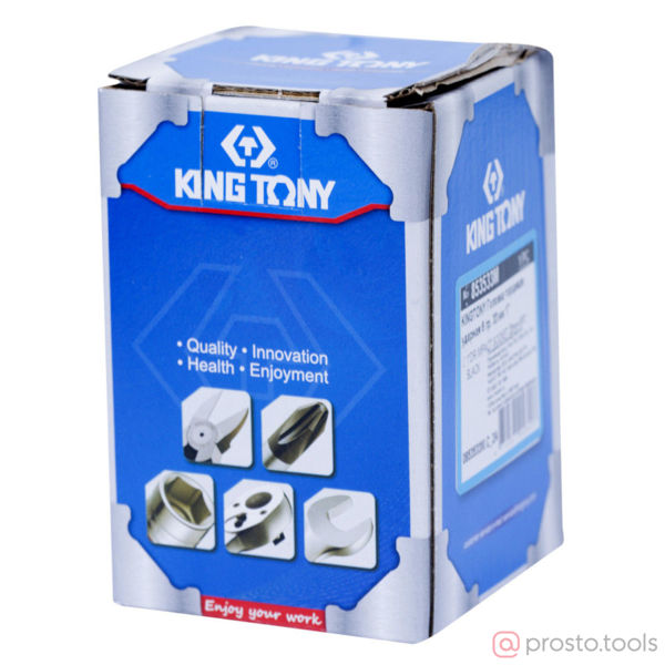 Изображение Головка ударная 1" 33мм 6-гран. (KING TONY)