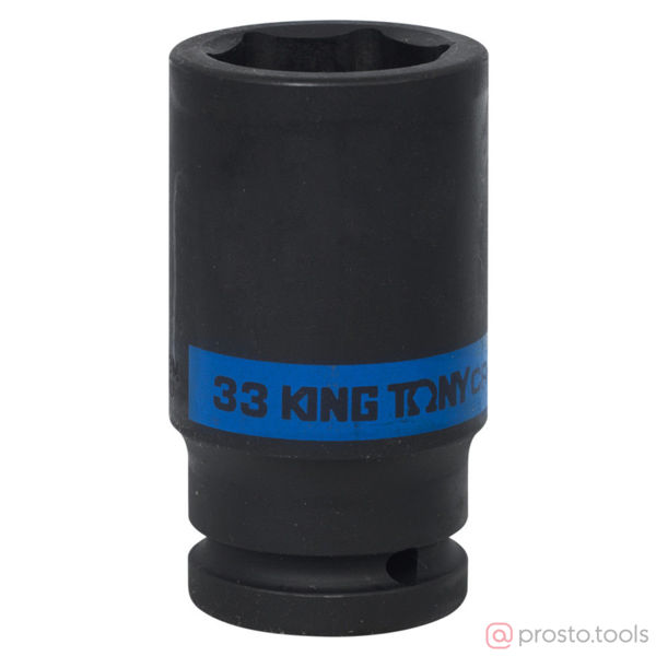 Изображение Головка ударная 3/4" 33мм 6-гран. глубокая (KING TONY)