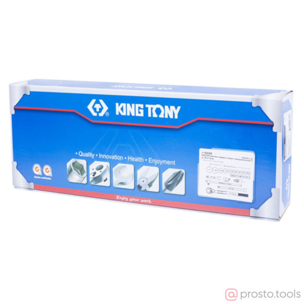 Изображение Набор головок 3/4" 7/8"-2" 12-гран. 23 предметов //KING TONY