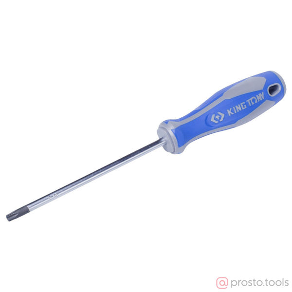 Изображение Отвертка Torx 125мм T30 с отверстием (KING TONY)