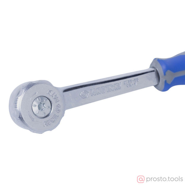 Изображение Трещотка 1/4" 140 мм, 72 зубца, дисковый механизм (KING TONY)