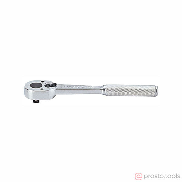 Изображение Трещотка 3/8" 200 мм, 32 зубца, флажковая, фиксатор (KING TONY)