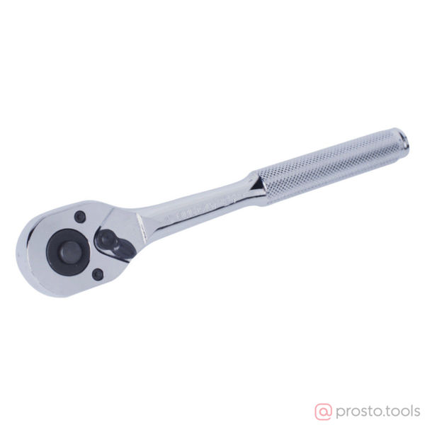 Изображение Трещотка 3/8" 200 мм, 32 зубца, флажковая с кнопкой (KING TONY)