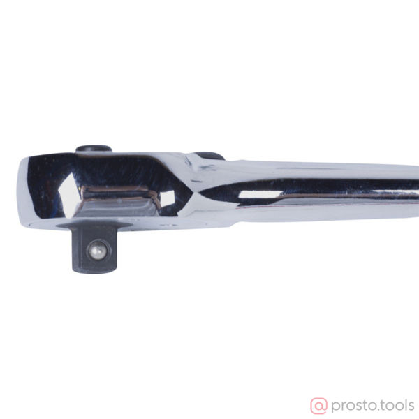 Изображение Трещотка 3/8" 200 мм, 32 зубца, флажковая с кнопкой (KING TONY)