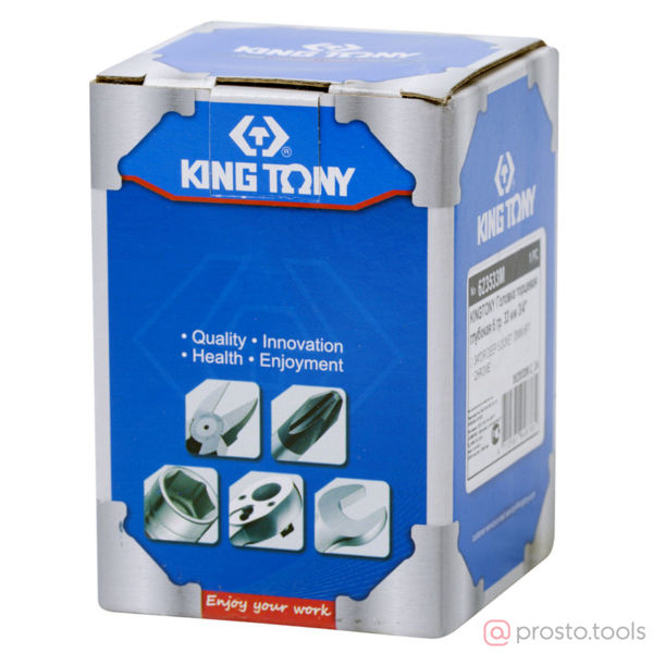 Изображение Головка торц. 3/4" 33мм 6-гран. глубокая (KING TONY)