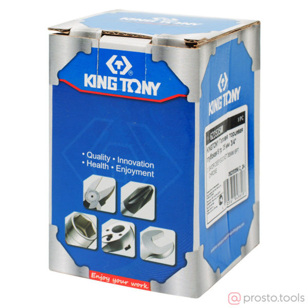 Изображение Головка торц. 3/4" 35мм 6-гран. глубокая (KING TONY)