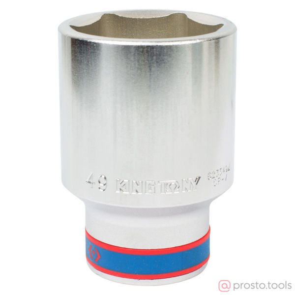 Изображение Головка торц. 3/4" 49мм 6-гран. глубокая (KING TONY)