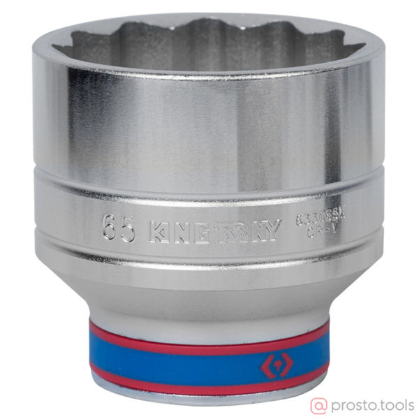 Изображение Головка торц. 3/4" 65мм 12-гран. (KING TONY)