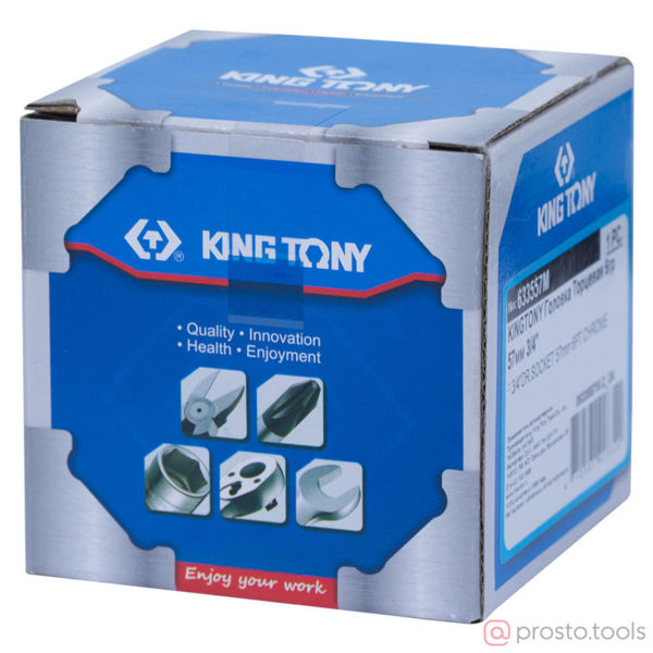Изображение Головка торц. 3/4" 57мм 6-гран. (KING TONY)