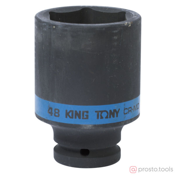 Изображение Головка ударная 3/4" 48мм 6-гран. глубокая (KING TONY)