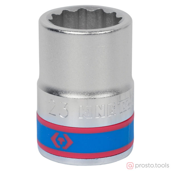 Изображение Головка торц. 3/4" 23мм 12-гран. (KING TONY)