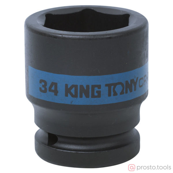 Изображение Головка ударная 3/4" 34мм 6-гран. (KING TONY)