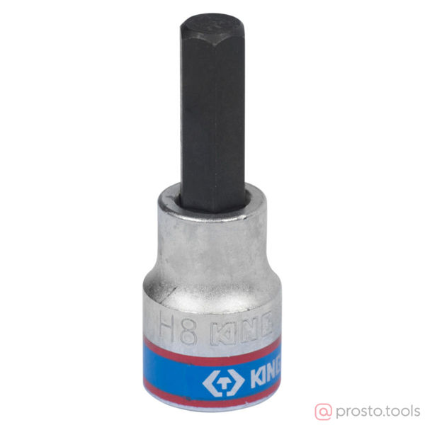 Изображение Головка торц. 3/8" H 8 HEX L= 50мм (KING TONY)