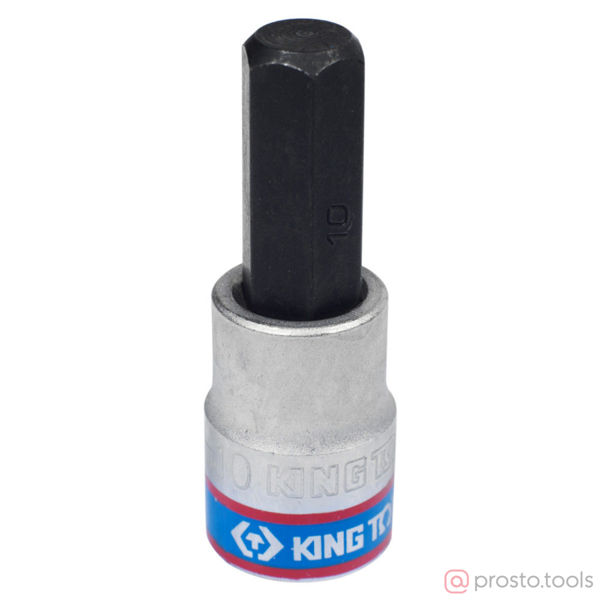 Изображение Головка торц. 3/8" H 10 HEX L= 50мм (KING TONY)