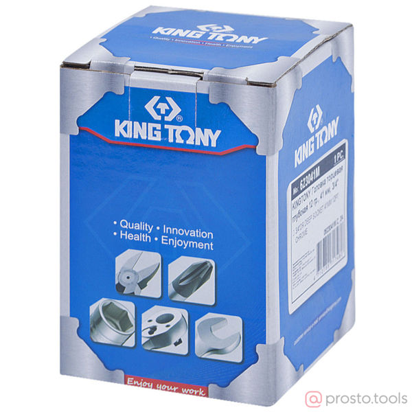 Изображение Головка торц. 3/4" 41мм 12-гран. глубокая (KING TONY)