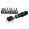 Изображение Набор вставок (бит) с трещоткой 1/4" TORX, HEX, PH, 10 пред. (KING TONY)