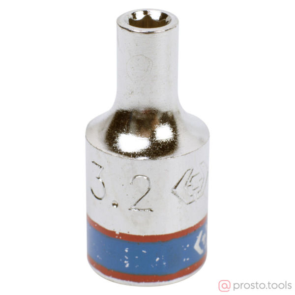 Изображение Головка торц. 1/4" 3,2мм 6-гран. (KING TONY)