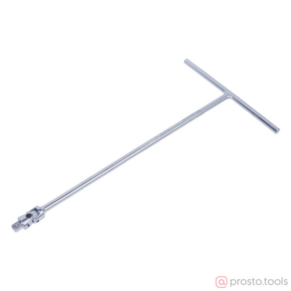 Изображение Вороток 3/8" 375 мм, Т-образный, с карданом (KING TONY)