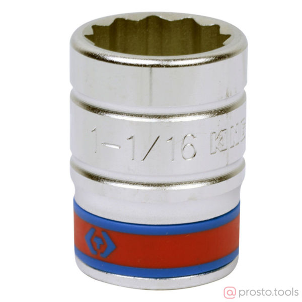 Изображение Головка торц. дюйм. 3/4" 1-1/16" 12-гран. (KING TONY)