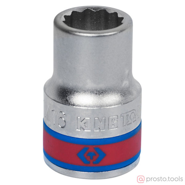 Изображение Головка торц. дюйм. 3/4" 11/16" 12-гран. (KING TONY)
