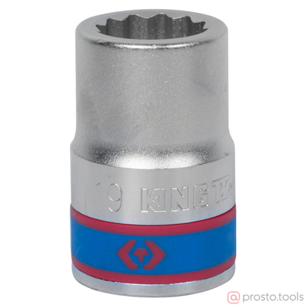 Изображение Головка торц. 3/4" 19мм 12-гран. (KING TONY)