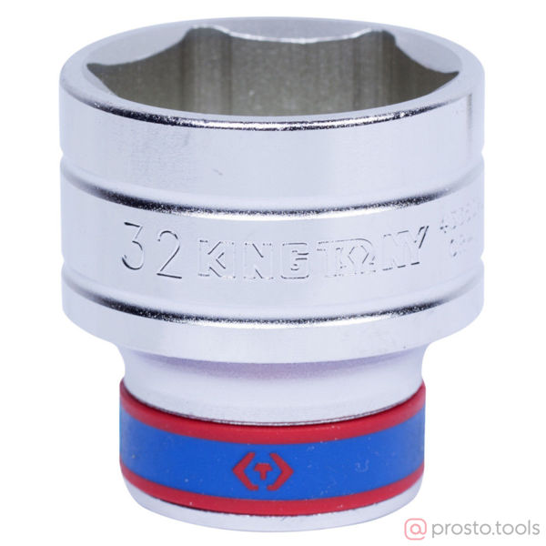 Изображение Головка торц. 1/2" 32мм 6-гран. (KING TONY)