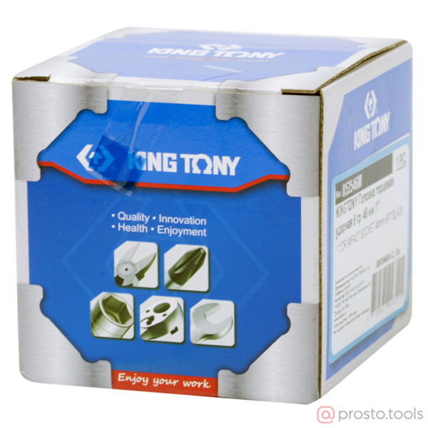Изображение Головка ударная 1" 46мм 6-гран. (KING TONY)