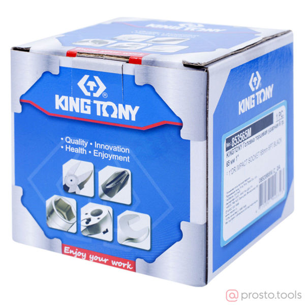 Изображение Головка ударная 1" 65мм 6-гран. (KING TONY)