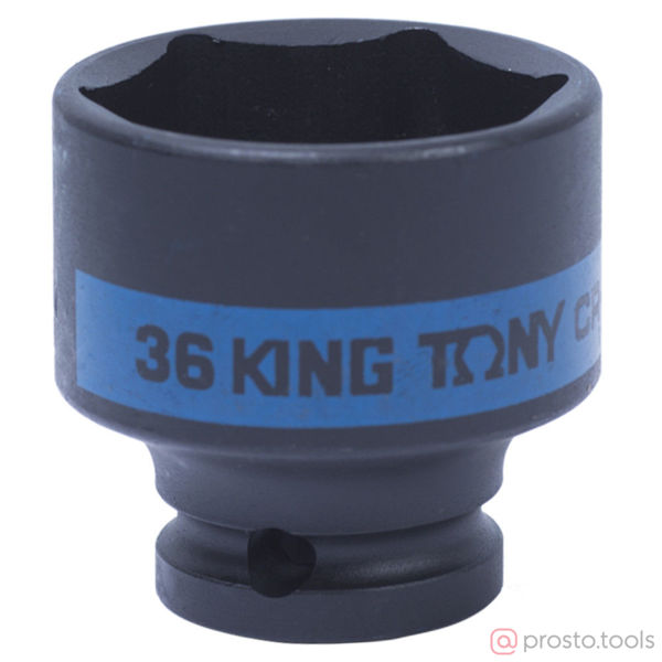 Изображение Головка ударная 1/2" 36мм 6-гран. (KING TONY)