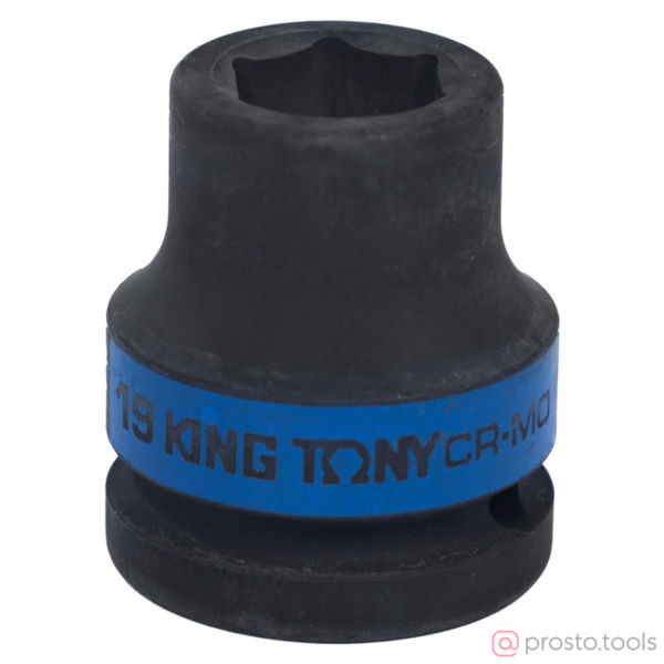 Изображение Головка ударная 3/4" 19мм 6-гран. (KING TONY)